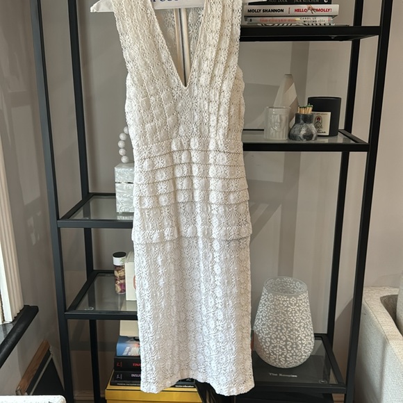 Burberry white lace dress sleeveless size Italy 38 - Picture 2 of 5